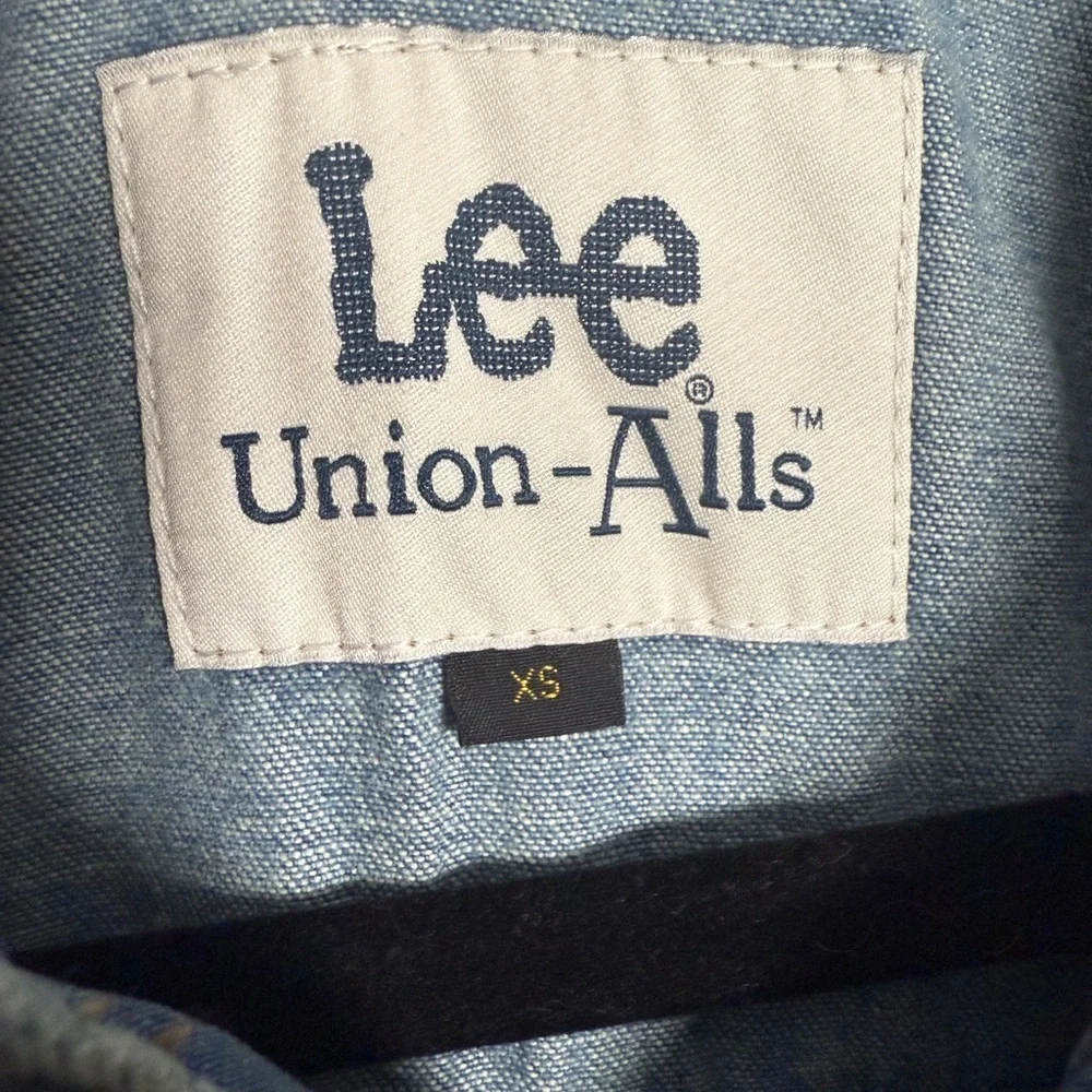 Lee Union-Alls Distressed Denim Jumpsuit NWT - Picture 6 of 6